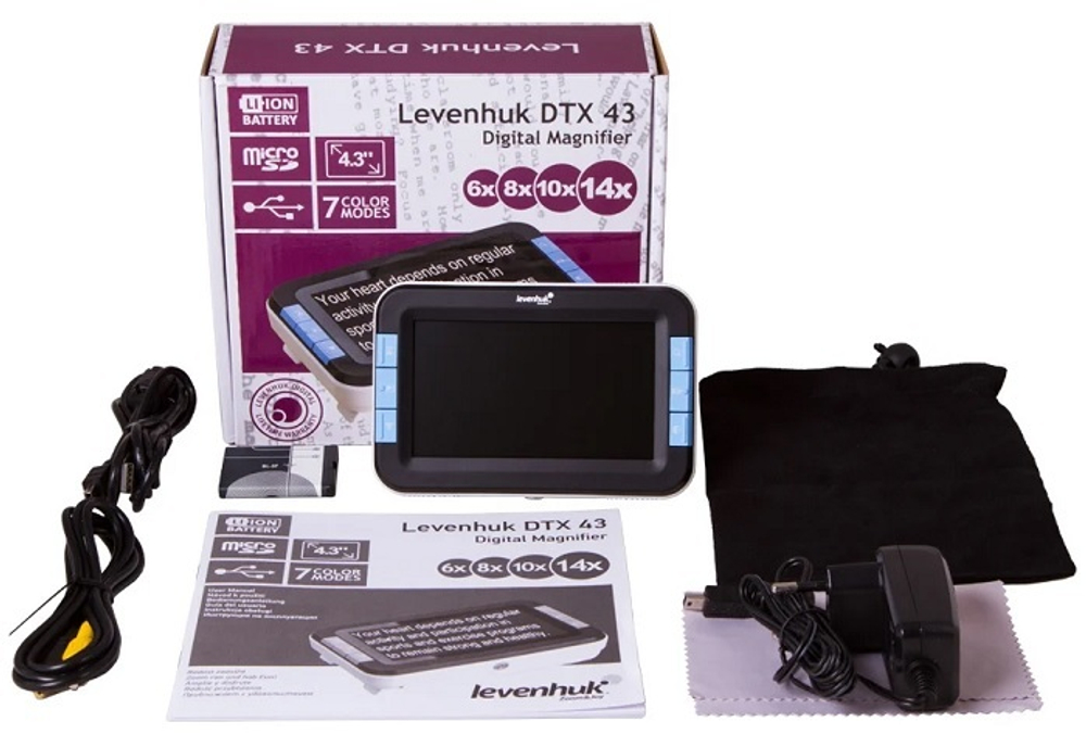 Лупа  Levenhuk DTX 43