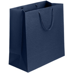 Пакет бумажный Porta L, темно-синий