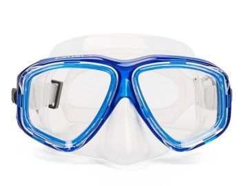 Маска Sargan Дельта Прозрачный силикон Синяя рамка