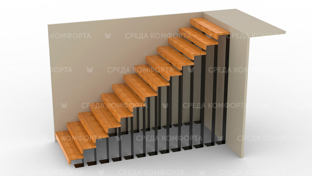 Деревянная лестница LSTN0030