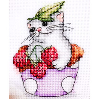 "Малиновый рай"-BXT32C(14) вышивка