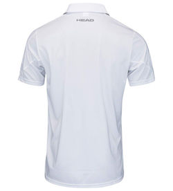 Мужское теннисное поло Head Club 22 Tech Polo Shirt M - белый