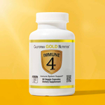 California Gold Nutrition, Immune 4, средство для укрепления иммунитета, 60 вегетарианских капсул