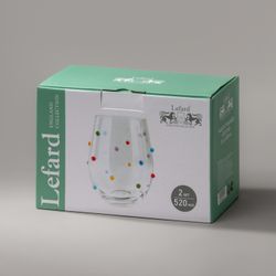 НАБОР СТАКАНОВ "COLORS" ИЗ 2 ШТ. 520 МЛ