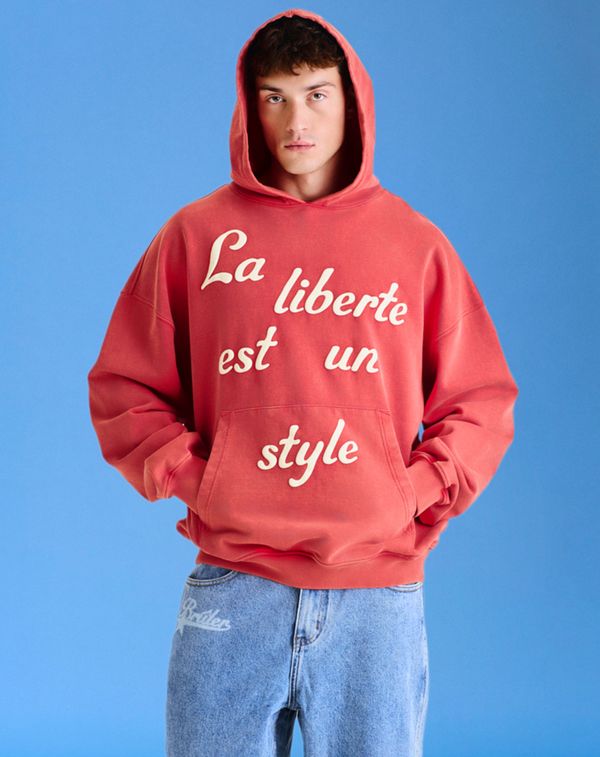 Худи Temps de Liberté красное - фото 3