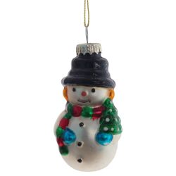 GAEM Украшение новогоднее "Снеговик", L5 W4 H9,5 см, 3в.