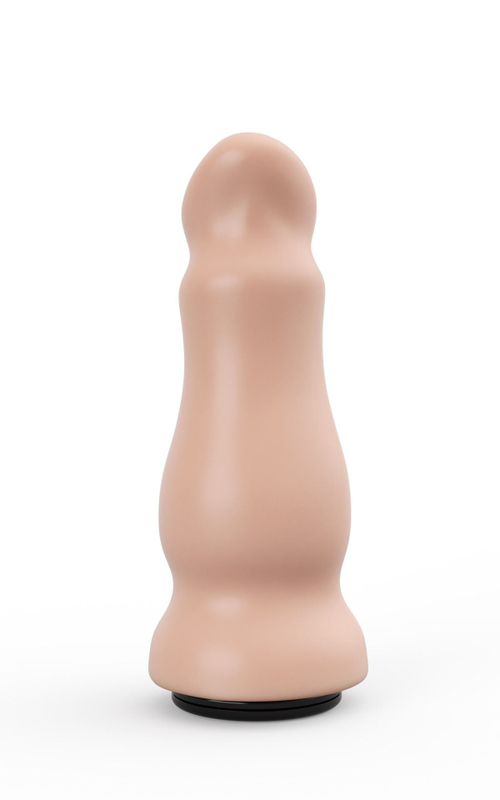 Анальный фаллоимитатор LOVETOY с приплюснутой головкой, телесный