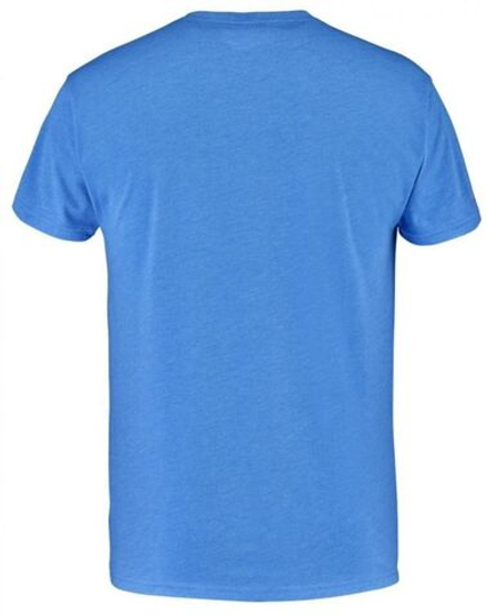 Мужская теннисная футболка Babolat Exercise Big Flag Tee Men - небесный