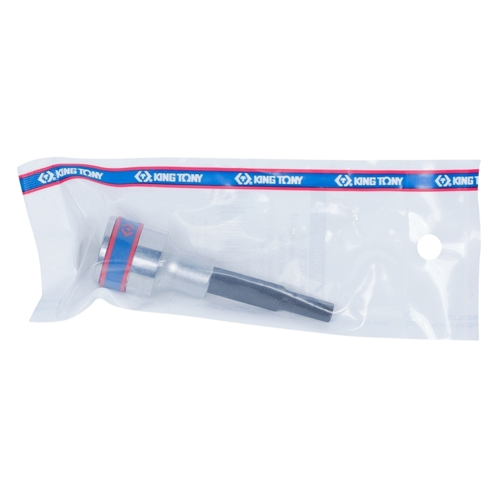 KING TONY (403506) Насадка (бита) торцевая 1/2", L = 80 мм, HEX, 6 мм