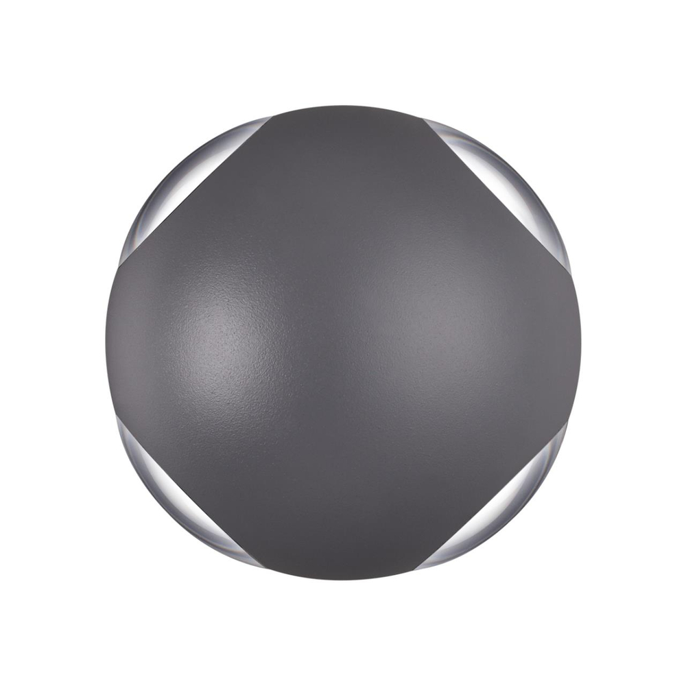 358464 STREET NT20 738 темно-серый  Ландшафтный настенный св-ник IP54 LED 4000K 12W 85-265V  CALLE