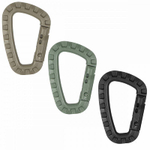 Карабин тактический 7,5 см для подвески на систему "MOLLE" пластик