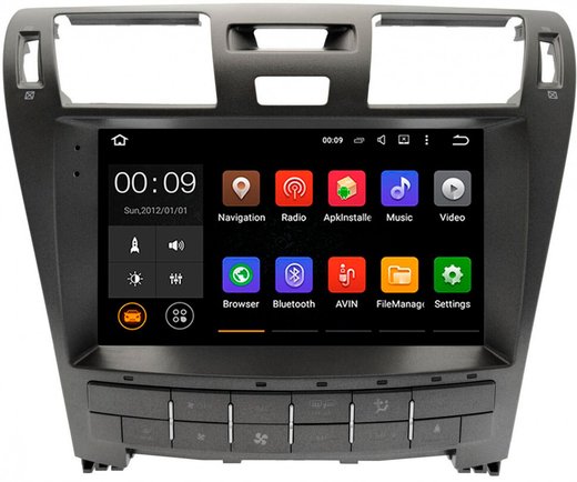 Магнитола для Lexus LS460 2006-2009 (до рестайлинга, рамка 10) - AIROC 2K RX-1402 Android 13, QLed+2K, ТОП процессор, 8/128, CarPlay, SIM-слот