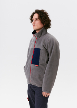 Куртка медицинская мужская Юэки, серый