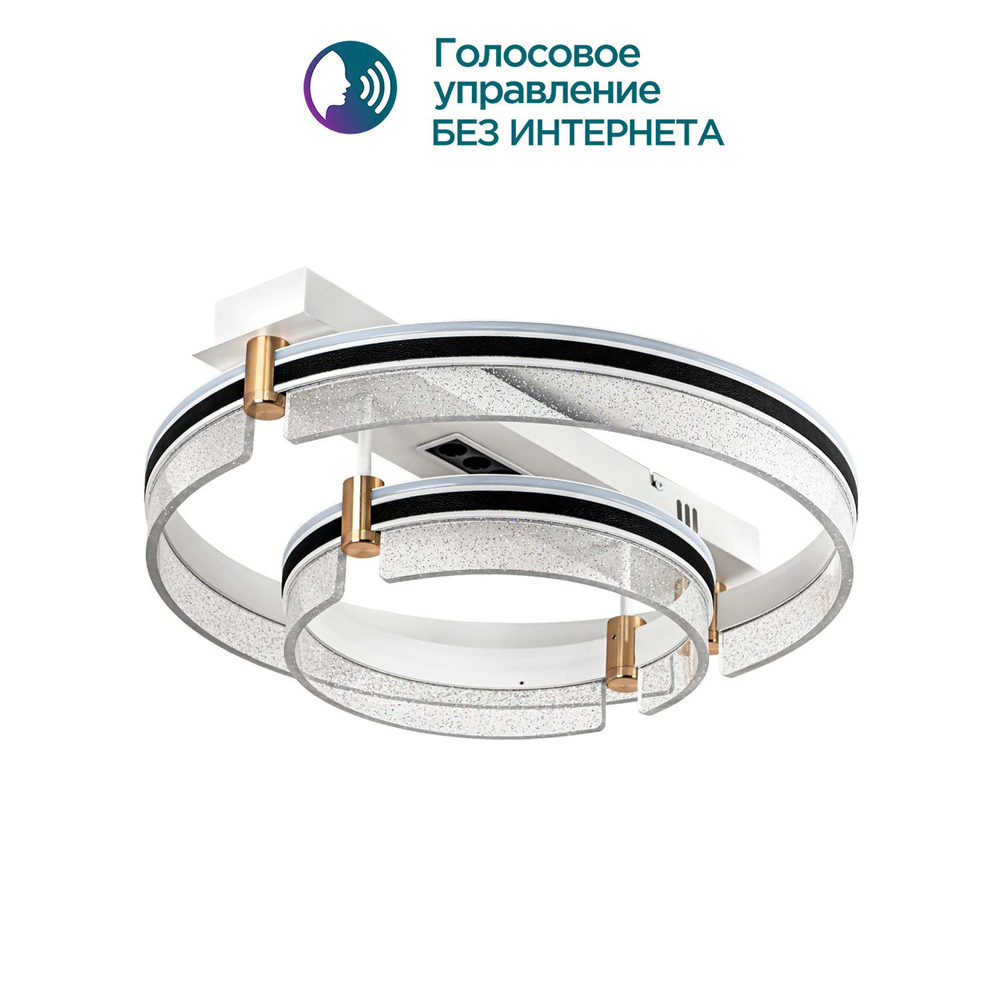Потолочная светодиодная люстра Modelight MDL.1057.530CL WH