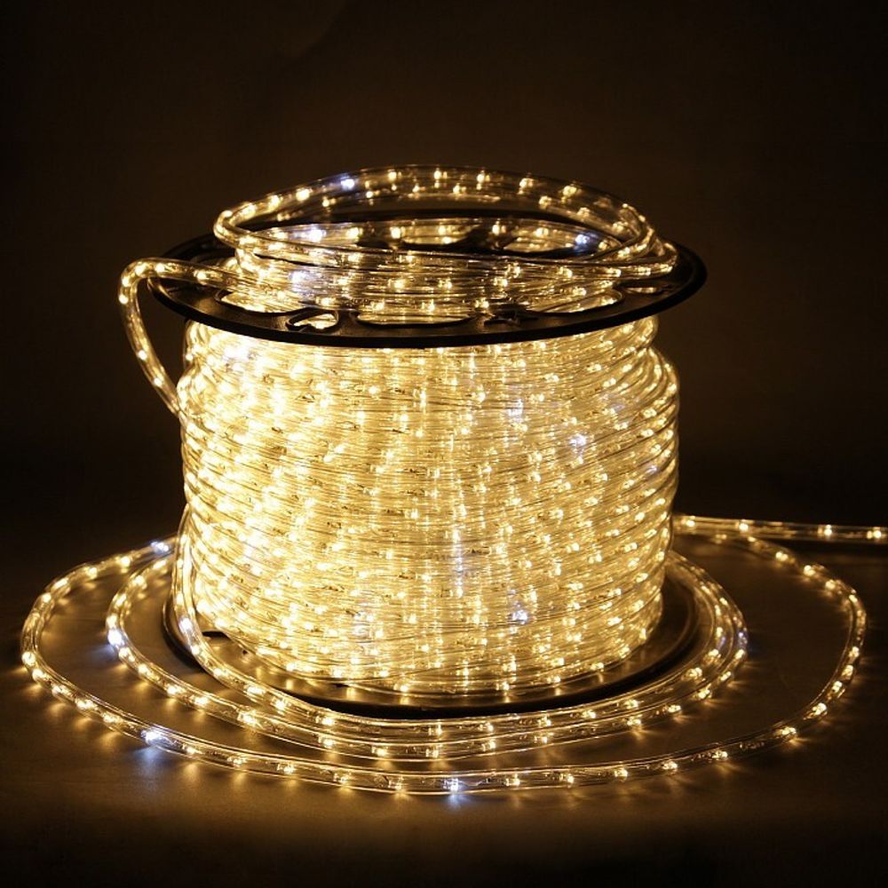 Шнур световой Sneha  11-2W-100M-220V-LED-U CUT 1M WW/W FLASH