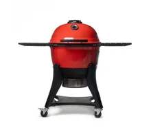 Угольный гриль Kamado Joe Kettle Joe, 57 см (красный), с ножками и столиками
