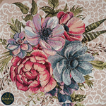 Набор чехлов на табурет из гобелена Загадка 1 (33х33 см) - 2шт