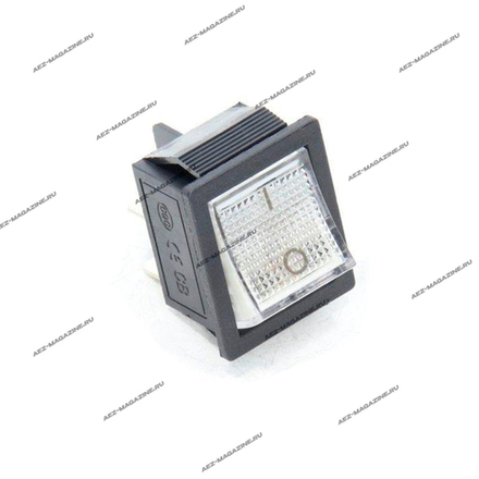 Выключатель 1 положение с подсветкой