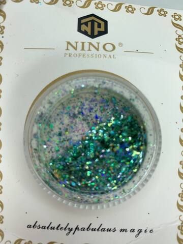 Nino professional Блестки Зеленые