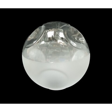 Плафон стеклянный "Мятый шар"