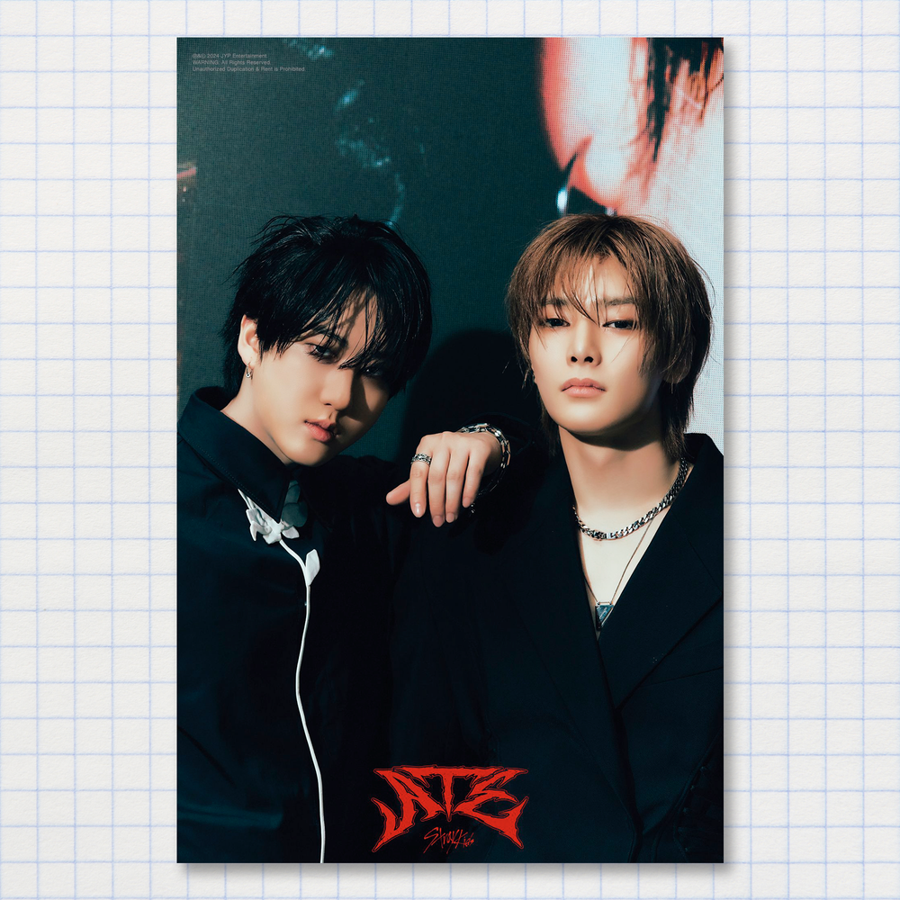Мини-постер #069 / STRAY KIDS / Чанбин & Чонин (I.N)