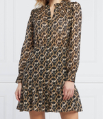 платье nomade Pinko - коричневый(1G17MB Y7SY)