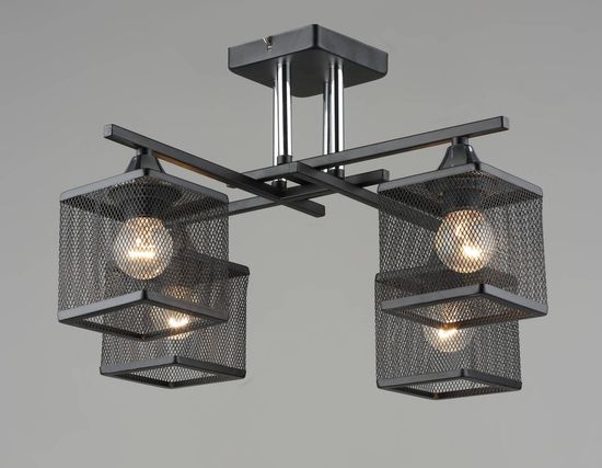 5986/4 BK+CH (2) Люстра (RL)