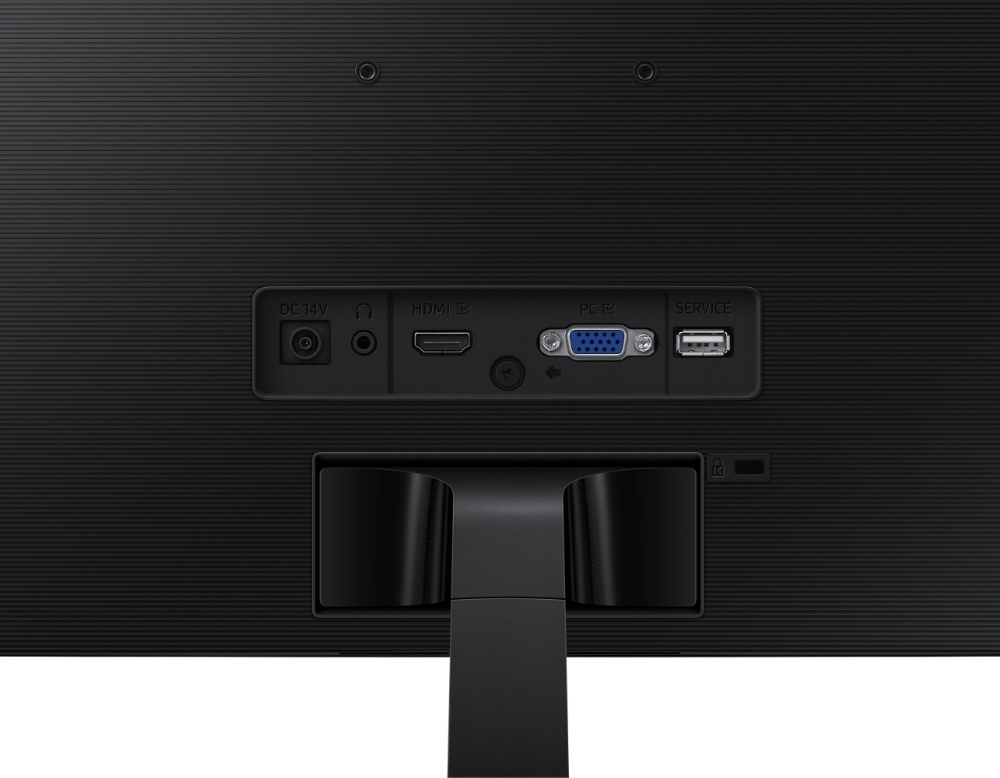 Монитор 24" Samsung LS24D364GAIXCI черный