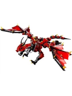 Конструктор Ниндзя Могучий Красный дракон 940 деталей 60098