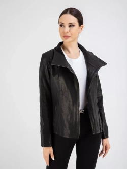 Кожаная куртка демисезонная косуха