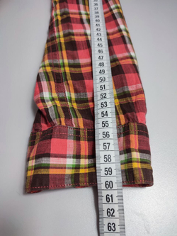 Рубашка Uniqlo из хлопка и льна 44 размер