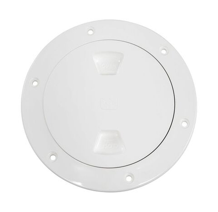 Лючок палубный 4", белый