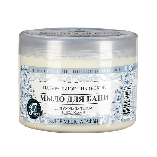 Рецепты бабушки Агафьи Мыло для бани Белое 500 мл