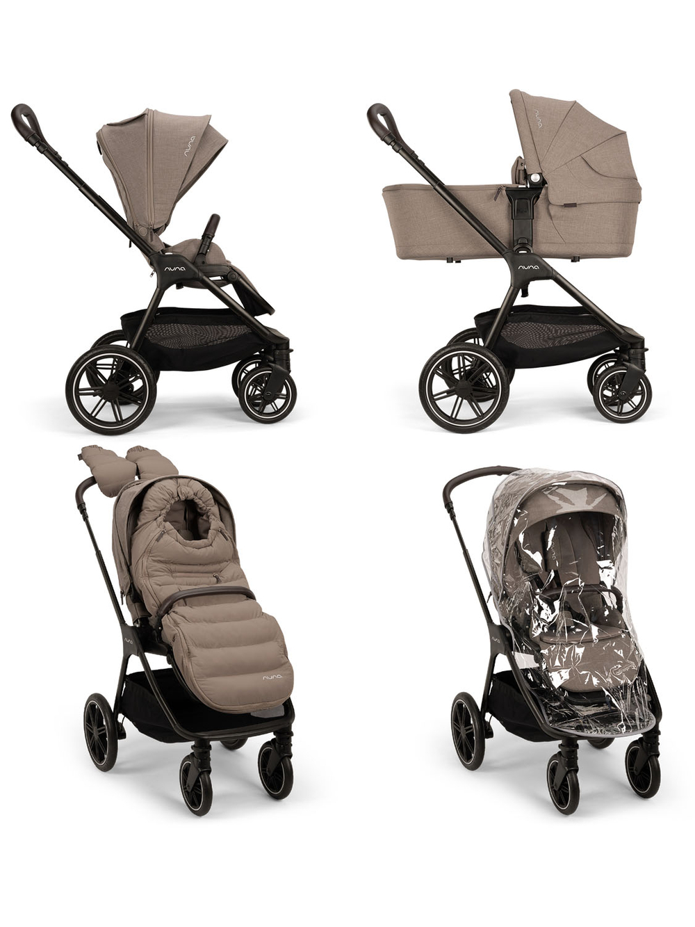 Nuna Коляска 2 в 1 TRIV LX AS Cedar