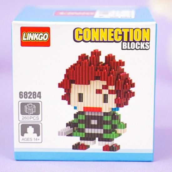 Конструктор "Mini Blocks Demon Slayer, Tanjiro" 68284, (260 деталей)