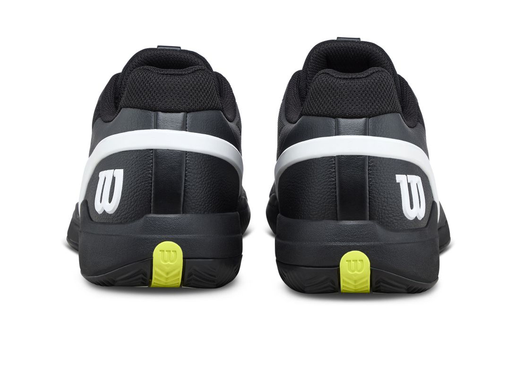 Мужские кроссовки теннисные Wilson Rush Pro 5 Clay - black/white/stormy weather