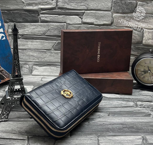 Портмоне Stefano Ricci из кожи крокодила