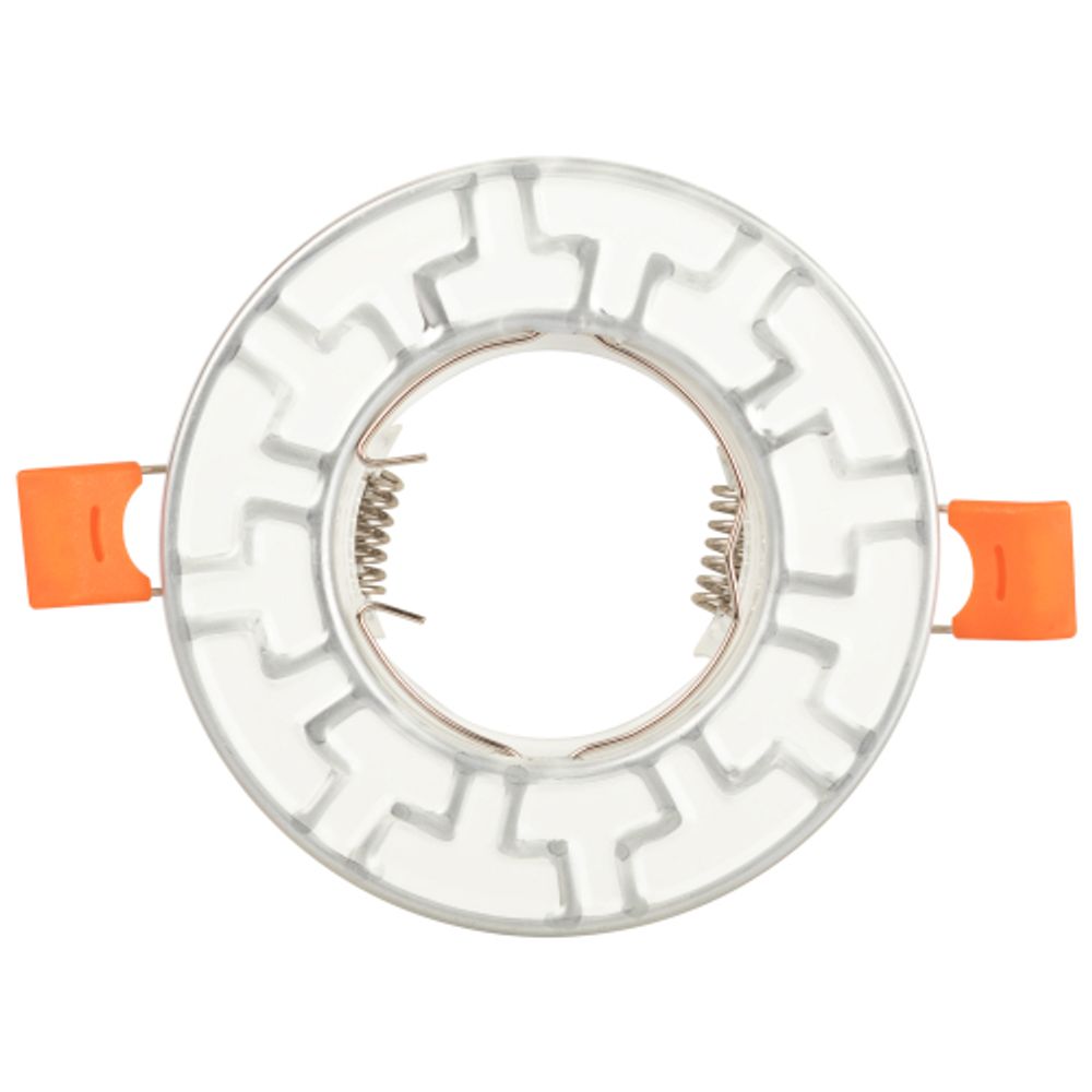 ST5 CH/WH Светильник ЭРА штампованный MR16,12V/220V, 50W белый/хром