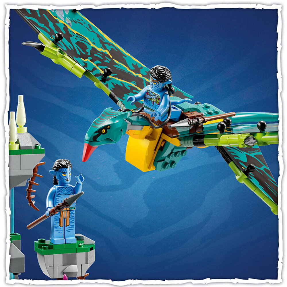 Конструктор LEGO Avatar 75572 Джейк и Нейтири: первый полет на Банши