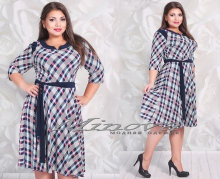 Платье 0073б-коралл Minova