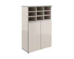 Шкаф широкий средний закрытый (с полками) V-2.1+4.0+8.5 777×387×1205