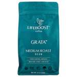 Lifeboost, Кофе Grata ™, в зернах, средней обжарки, 340 г (12 унций)