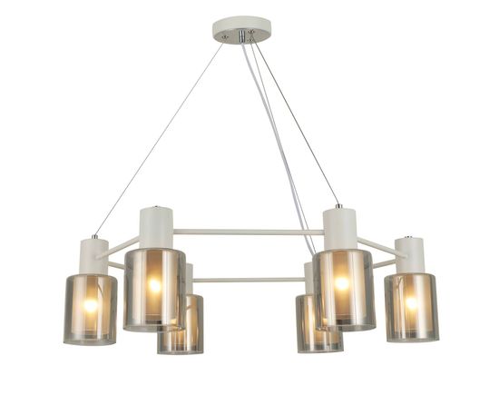 74705/6 WHITE+CHROME (1) Люстра (RL)