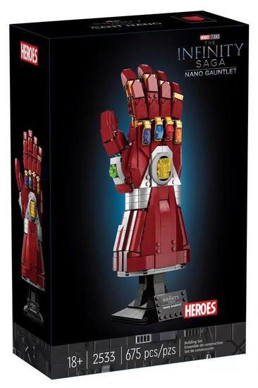 Конструктор "Нано-перчатка Железного человека", 675 дет.