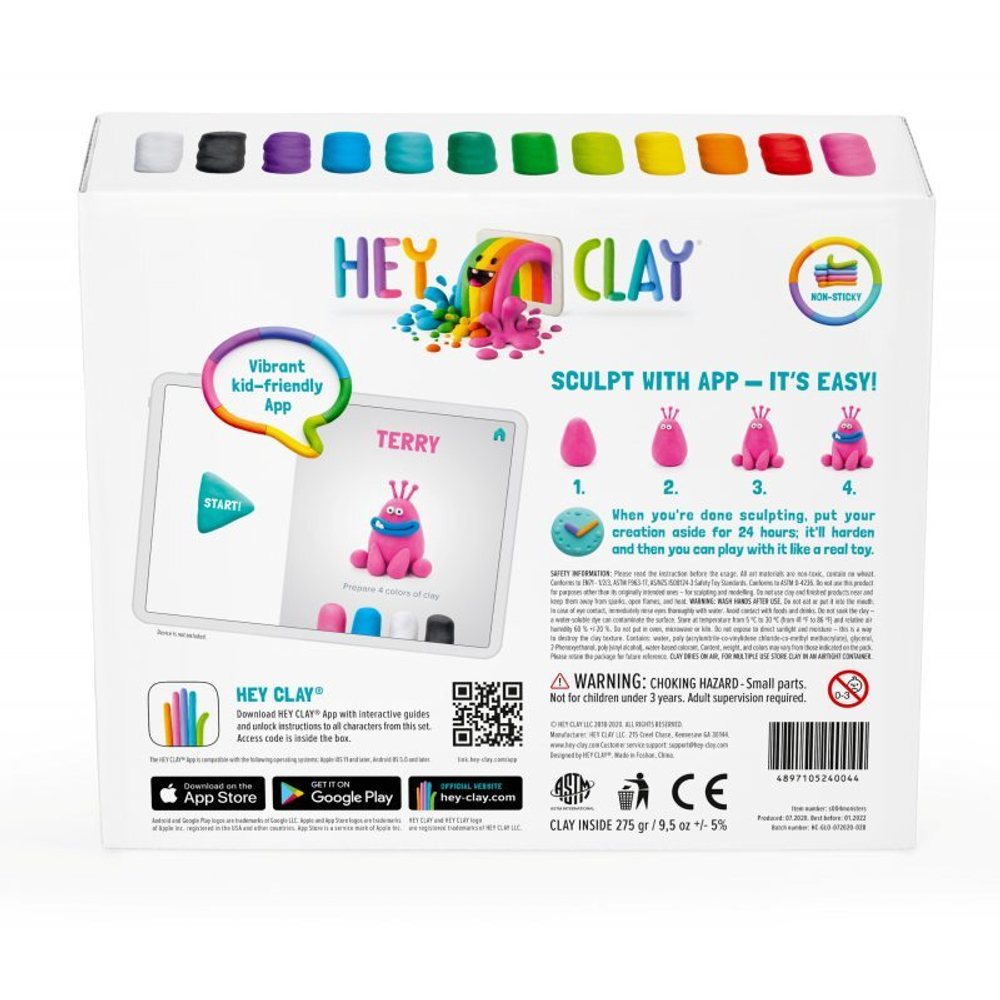 Hey Clay - Монстры из пластиковой массы HCLSE004