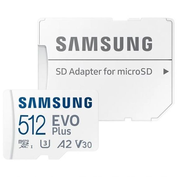 Карта памяти microSDXC UHS-I U3 Samsung EVO PLUS 512 ГБ