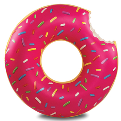 Круг надувной strawberry donut
