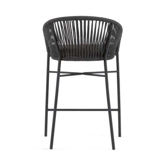 Полубарный стул Yanet черный