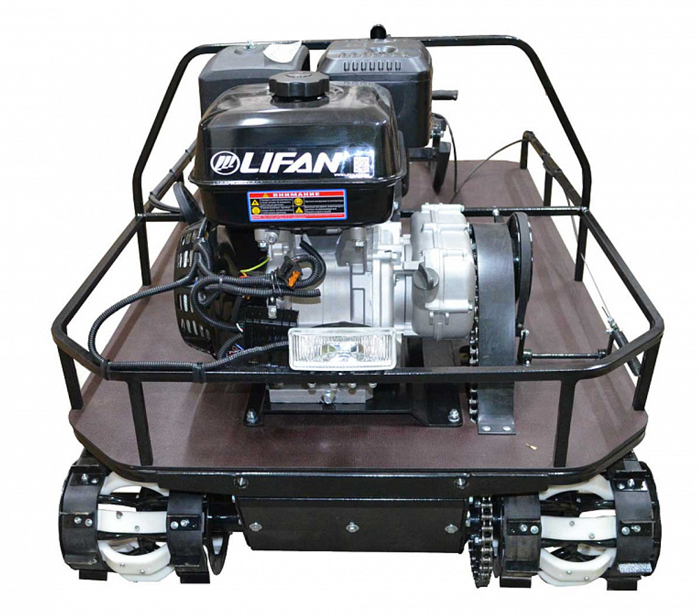 Мотобуксировщик вездеход KOiRA T13 R (понижающий редуктор)