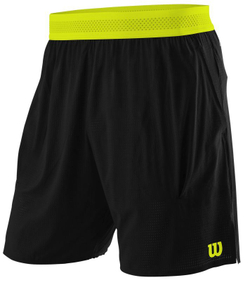 Мужские теннисные шорты Wilson Kaos Mirage 7 Short M - black